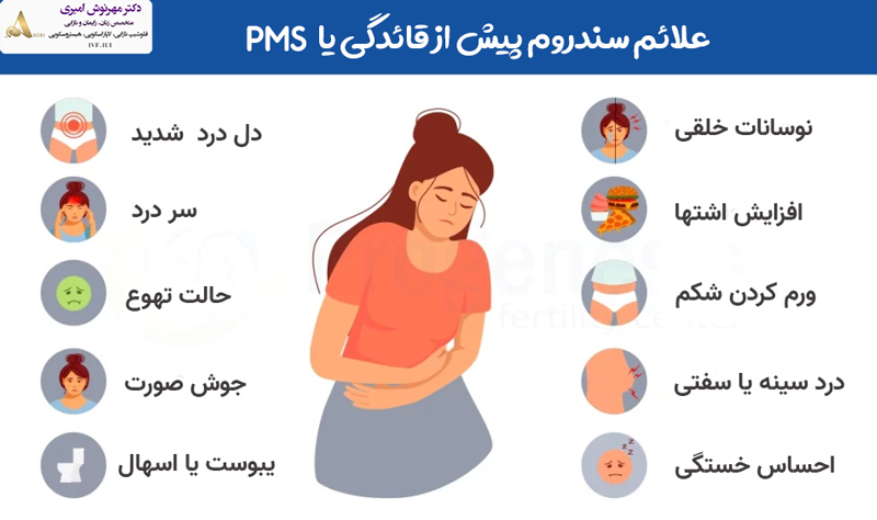 آیا پی ام اس (PMS) همان پریود است؟