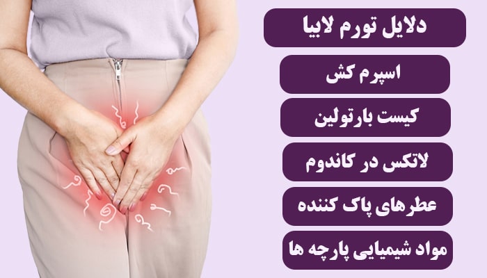 دلایل بروز لابیا مینور