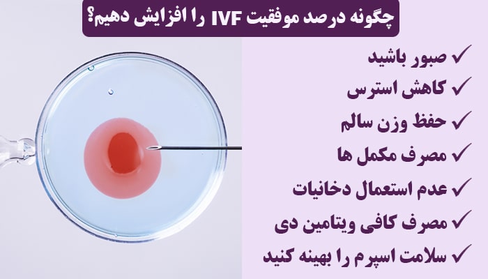 بالاترین درصد موفقیت ivf در ایران